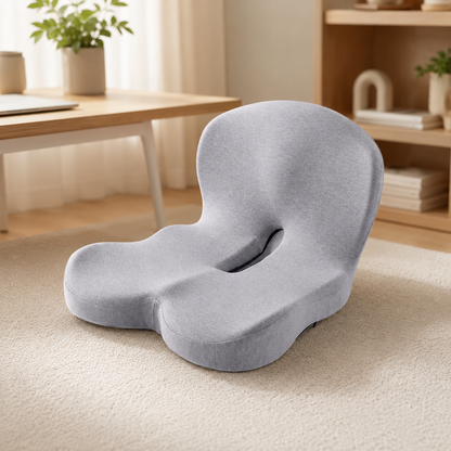 LumbaSeat™ – Ergonomiczna Poduszka do Siedzenia z Podparciem Lędźwiowym