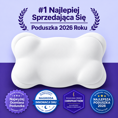 CloudForm™ – Ergonomiczna Poduszka Memory Foam z Technologią Ice-Silk